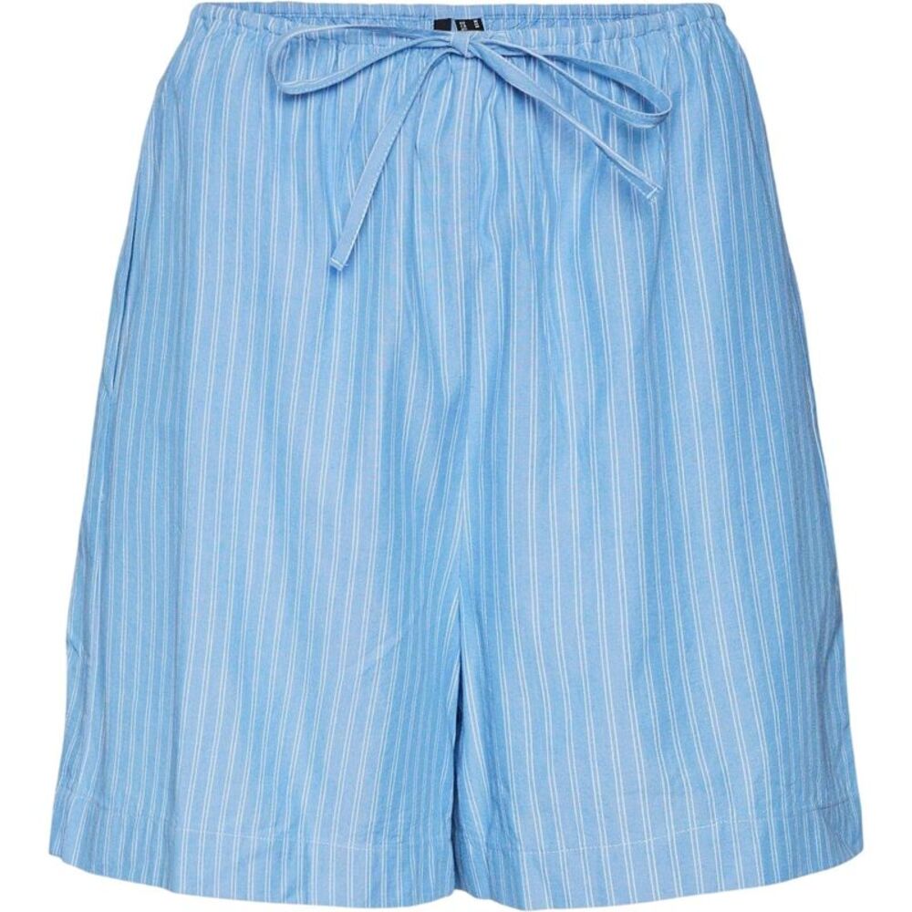 Vero Moda Womens/Ladies Gili Vertical Stripe Chino Shorts / Blue